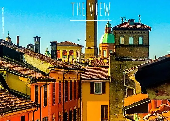 Healthy Flat - Tower Skyline View شقة بولونيا